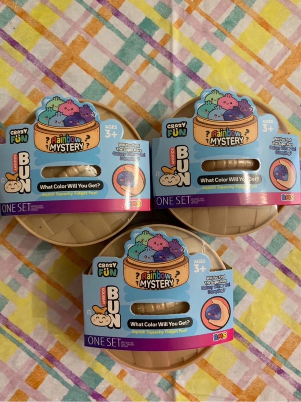 Rainbow Mystery Squishy Dumpling